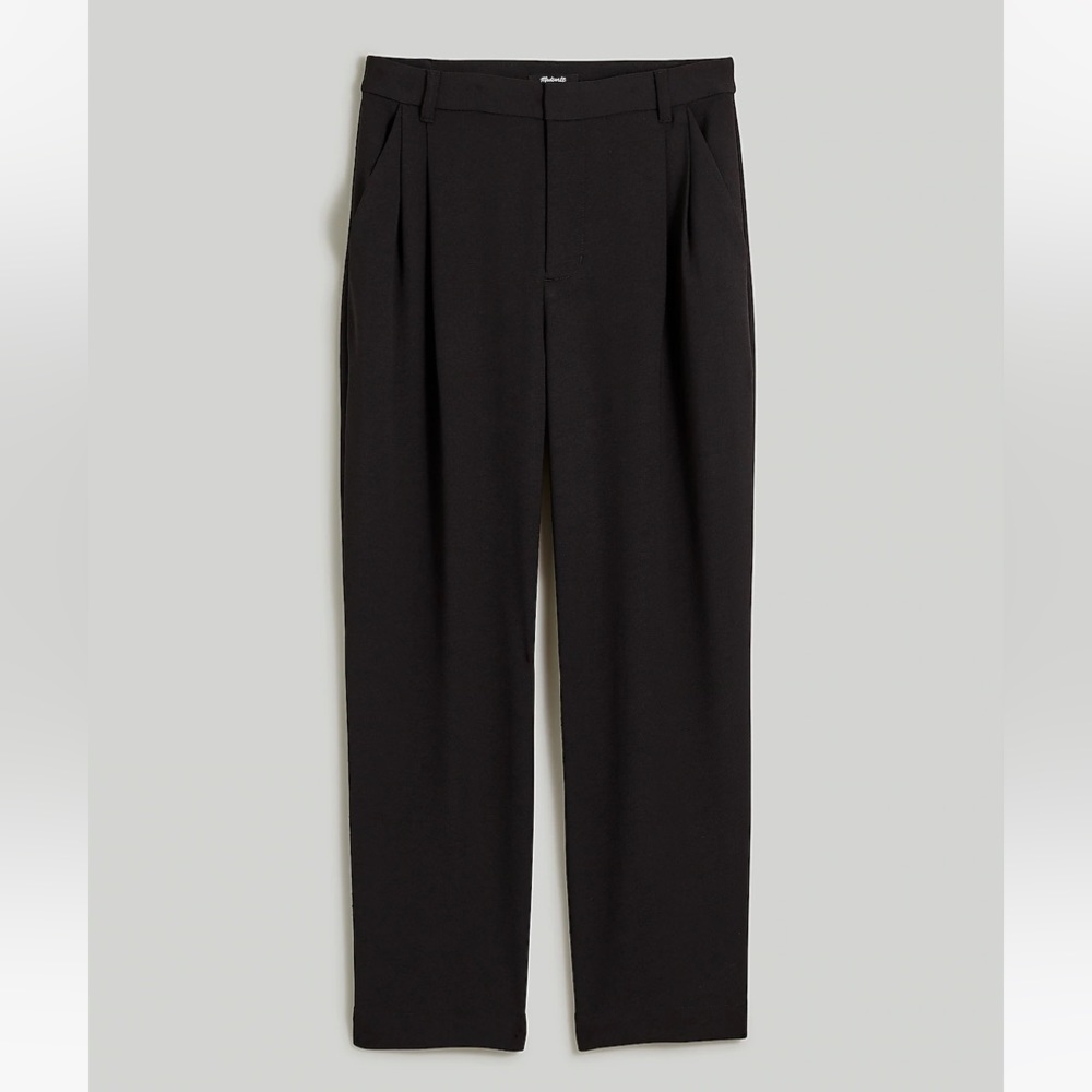 Petite Pleated Tapered-Leg Pants in Easygoing Crepe